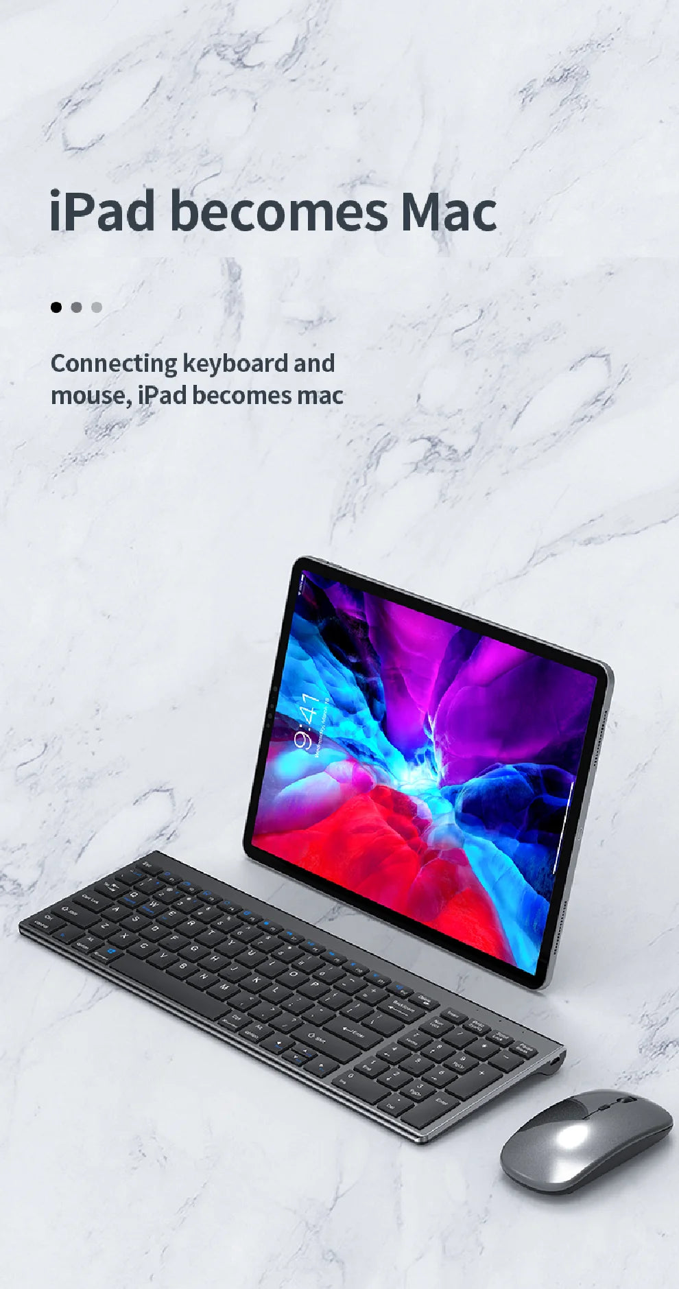 Wireless Keyboard with Mouse