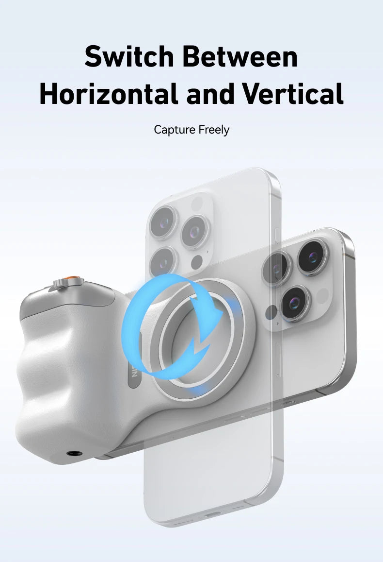 Magnetic Phone Camera Shoot Hand Grip