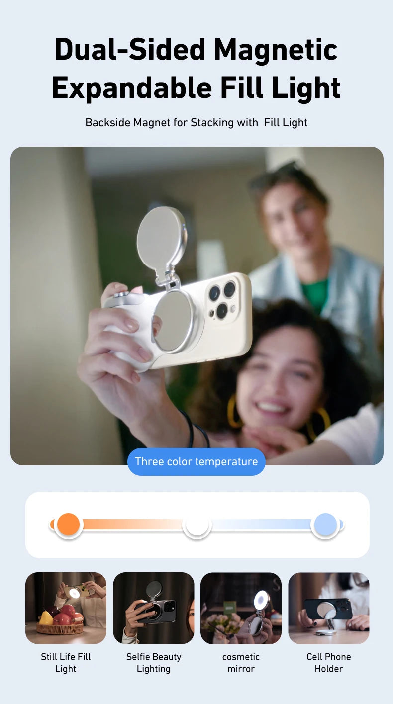 Magnetic Phone Camera Shoot Hand Grip