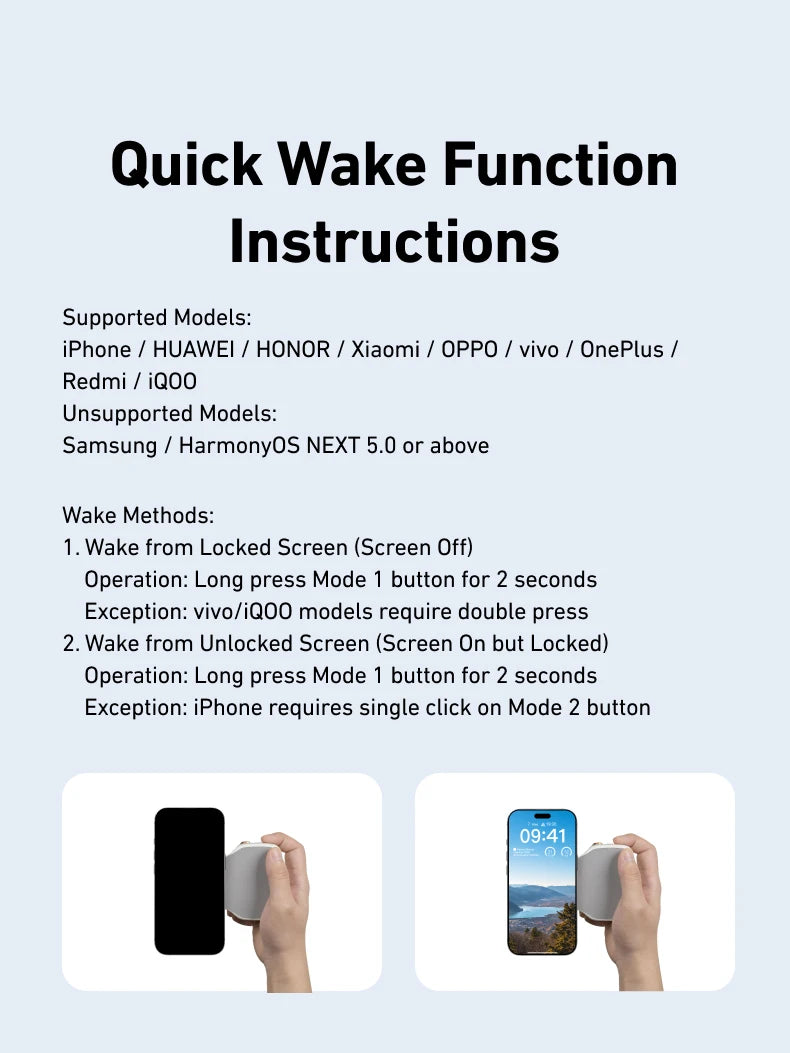 Magnetic Phone Camera Shoot Hand Grip