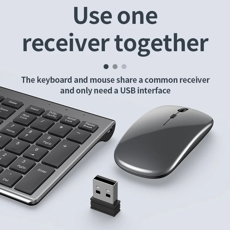 Wireless Keyboard with Mouse