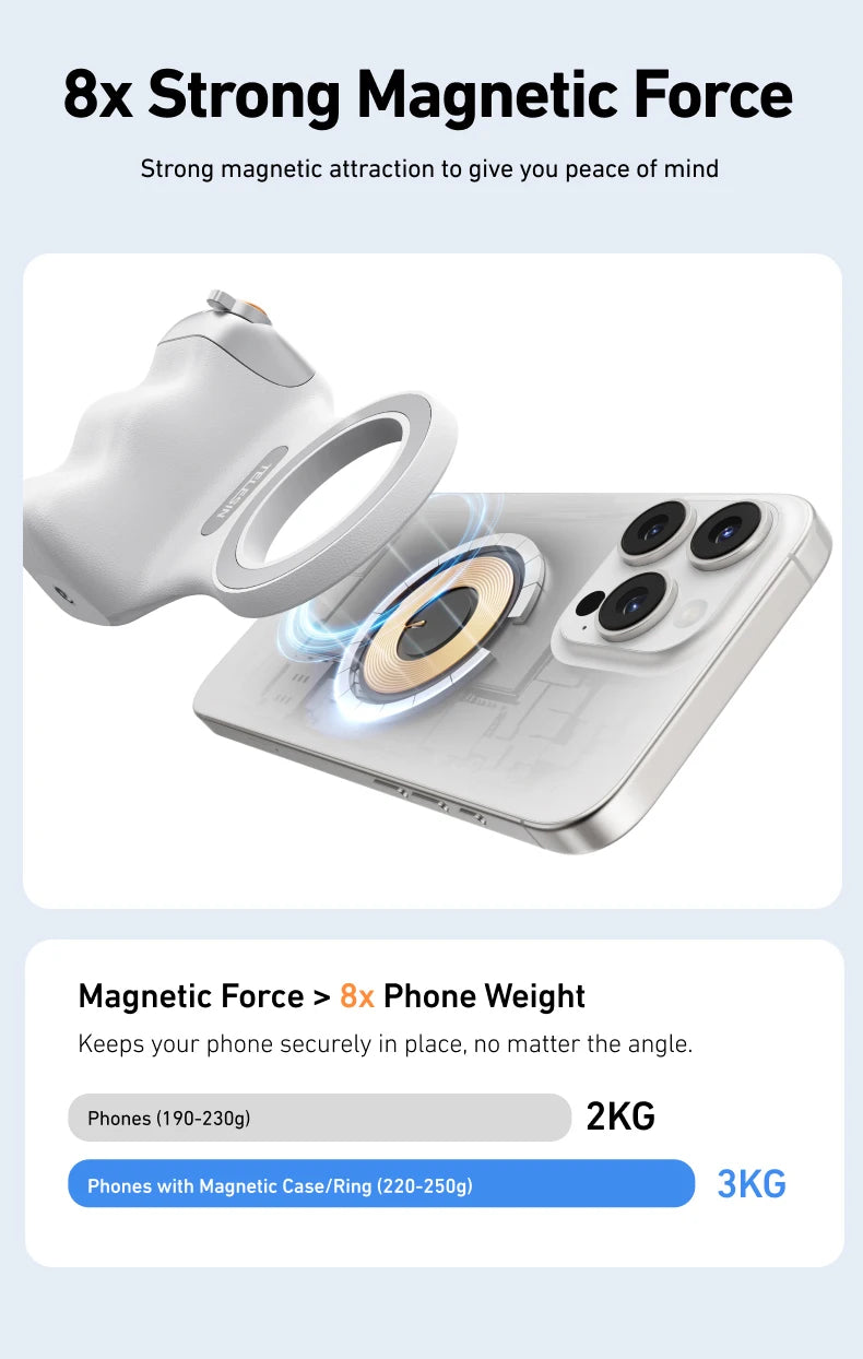 Magnetic Phone Camera Shoot Hand Grip
