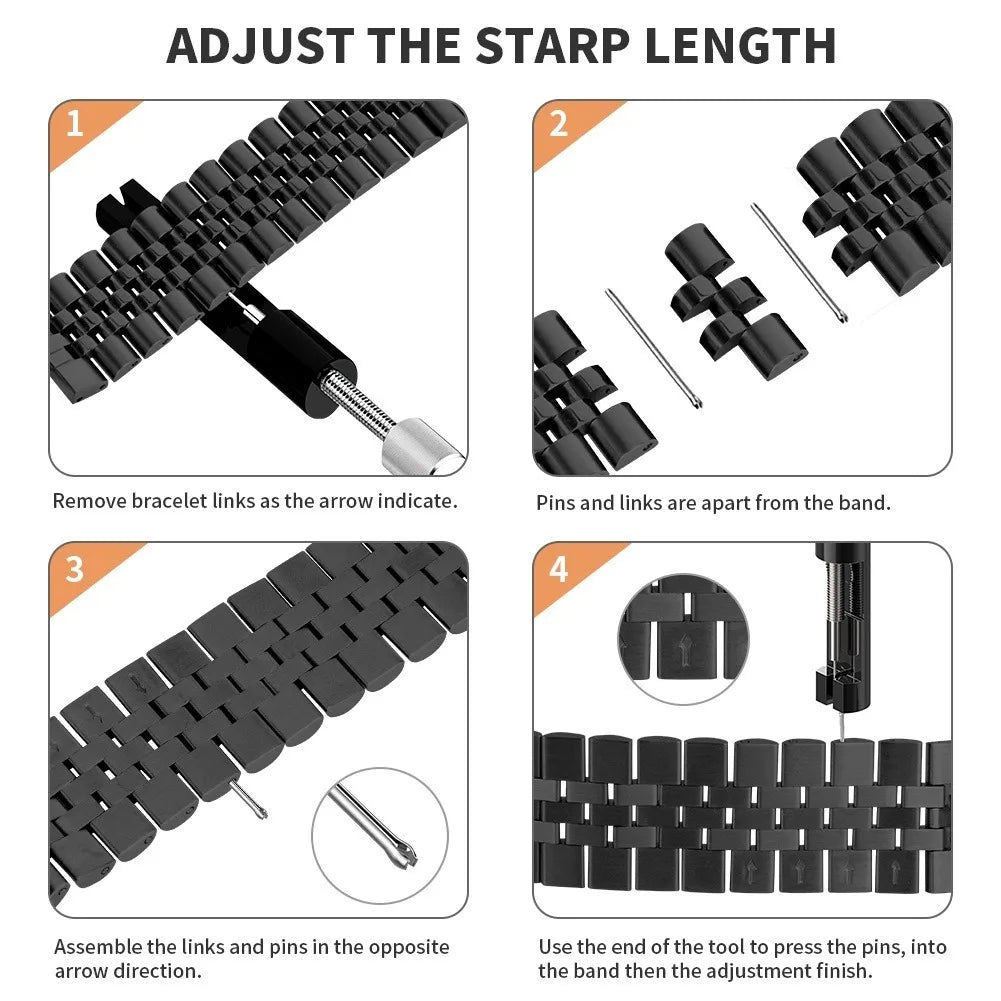 Stainless Steel Strap for Apple Watch